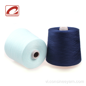 Consinee hỗn hợp màu cotton cupro len sợi pha trộn